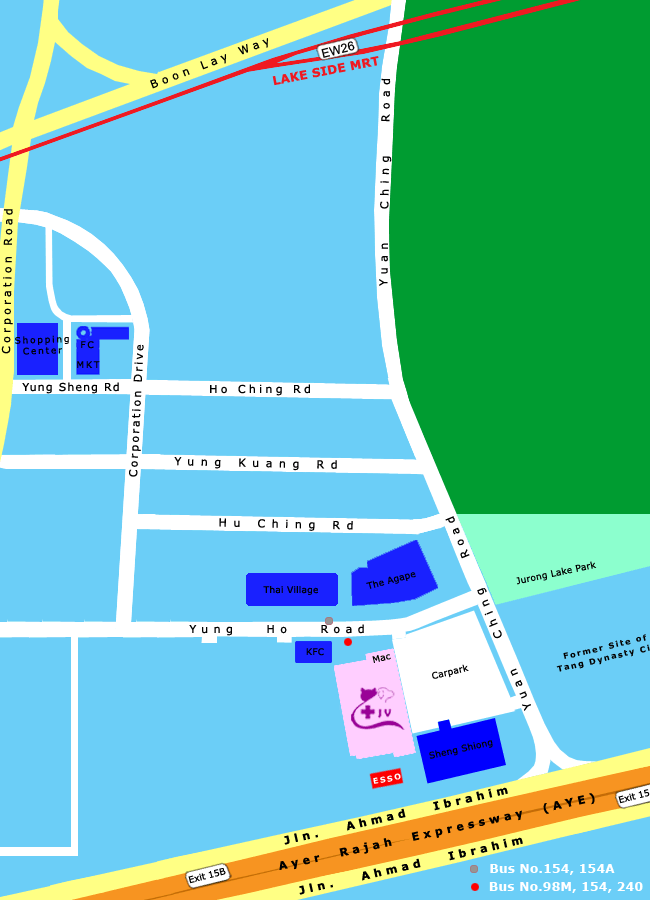 Yuan Ching Map